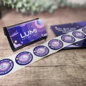 Custom printed business cards and marketing materials